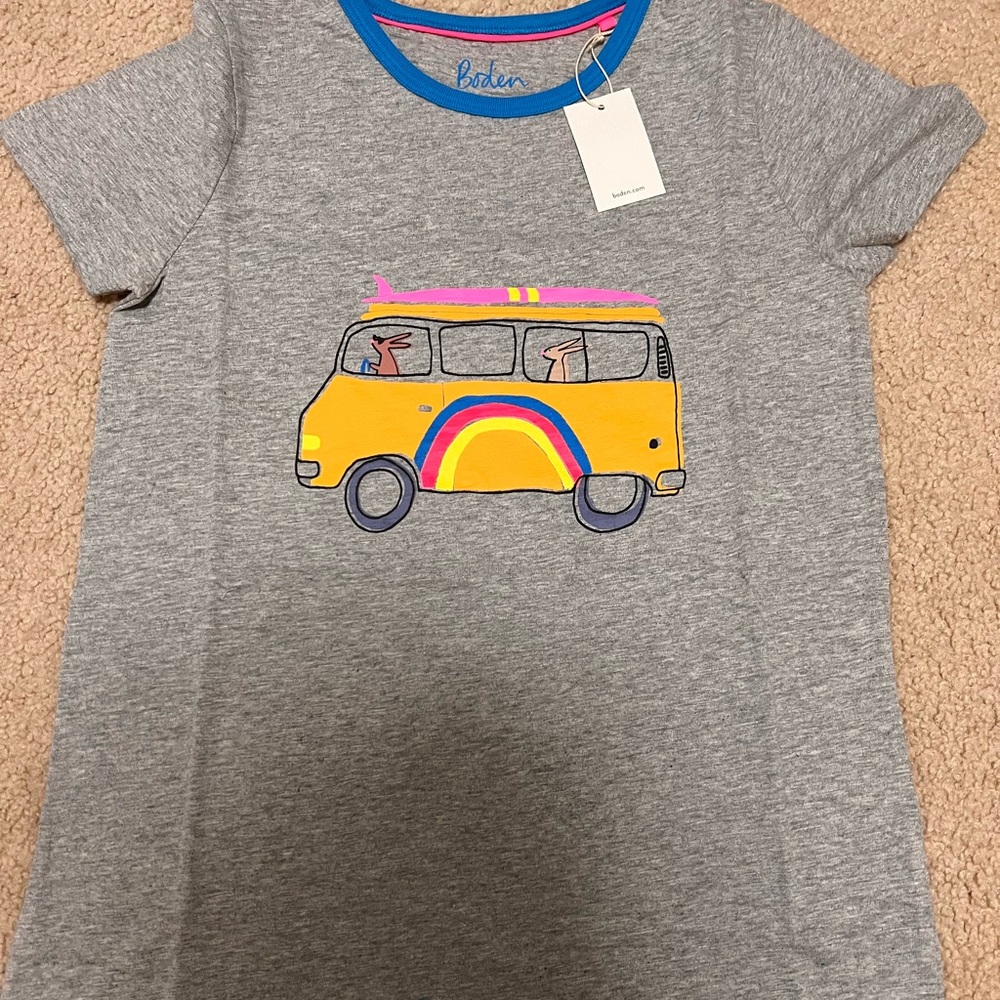 Mini Boden t shirt size 13-14. Brand new.